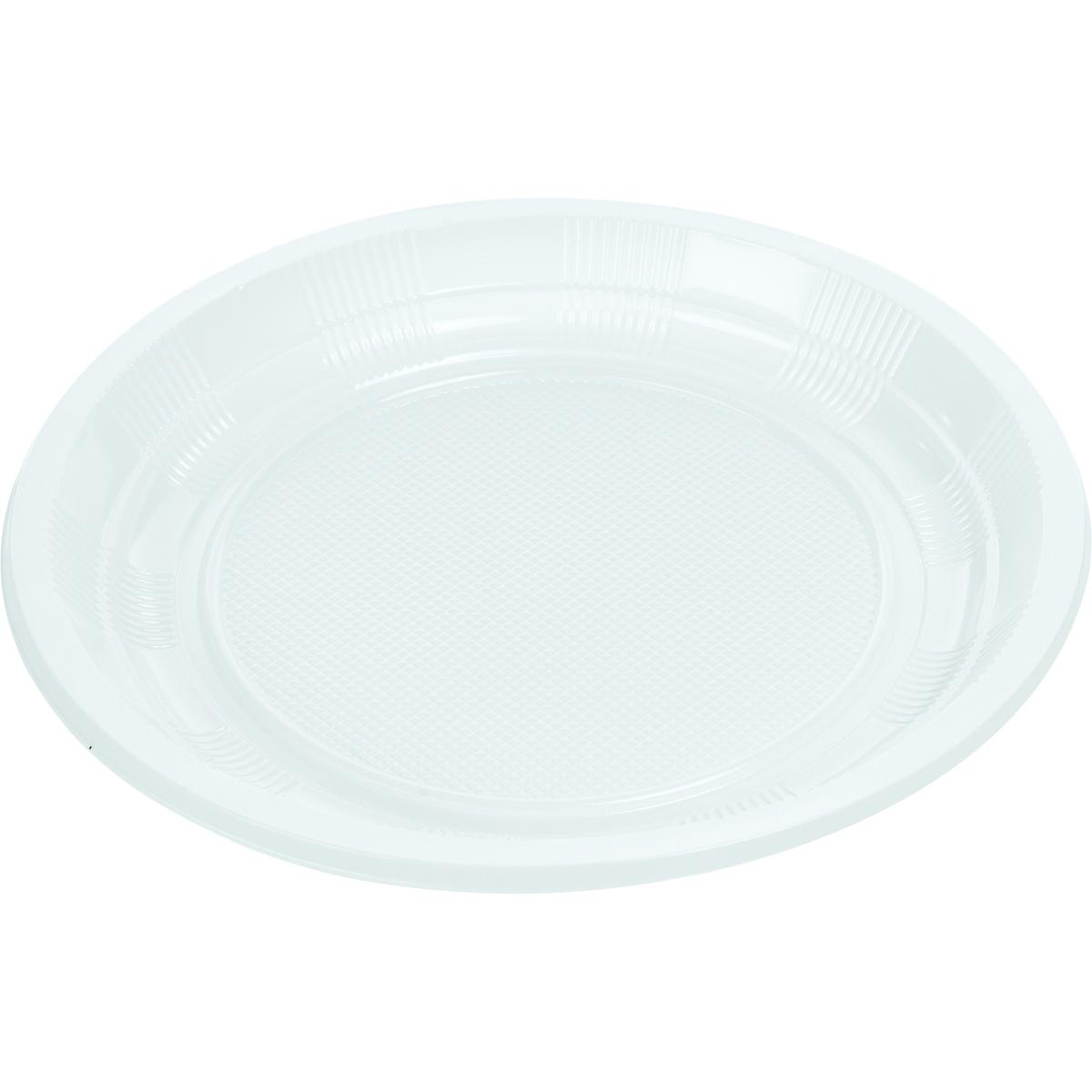 Plastik Tabak Büyük (19 Cm)