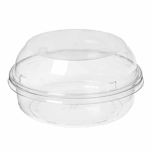 Plastik Sup Kase - Şeffa Sup Kapak